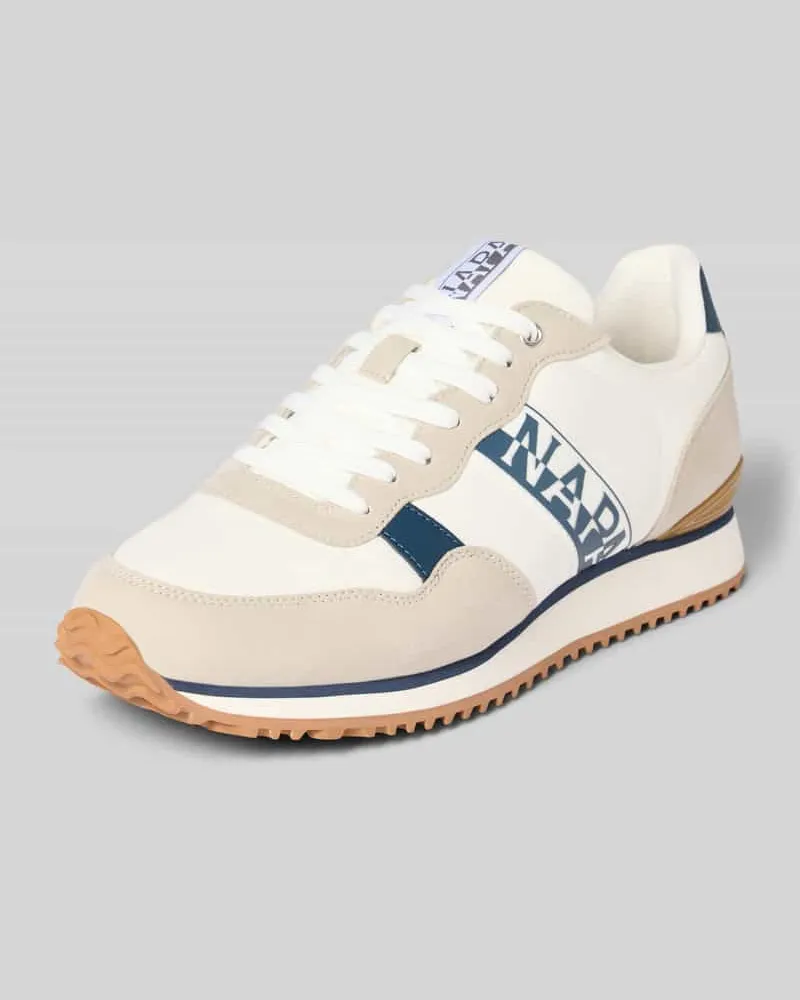 Napapijri Sneaker mit Label-Details Modell 'COSMOS Weiss