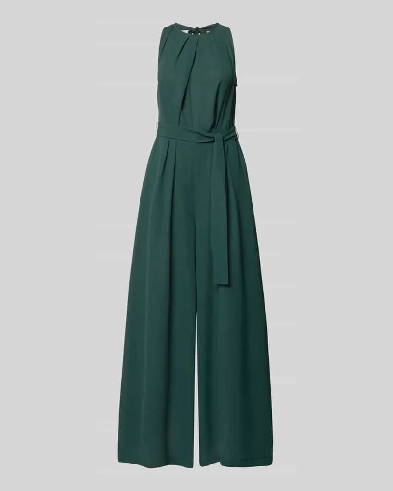 ZERO Jumpsuit mit Bindegürtel und Eingrifftaschen Mint