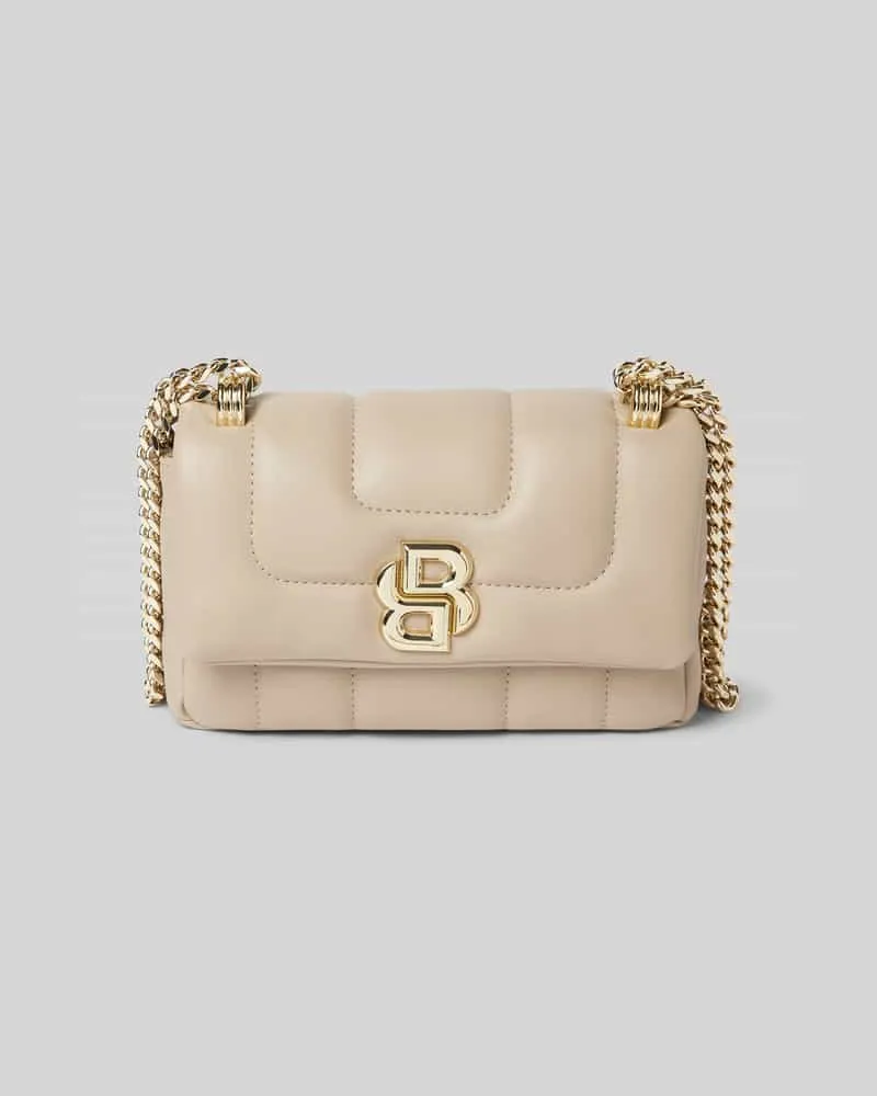 HUGO BOSS Handtasche mit Logo-Applikation Modell 'B_ICON Sand