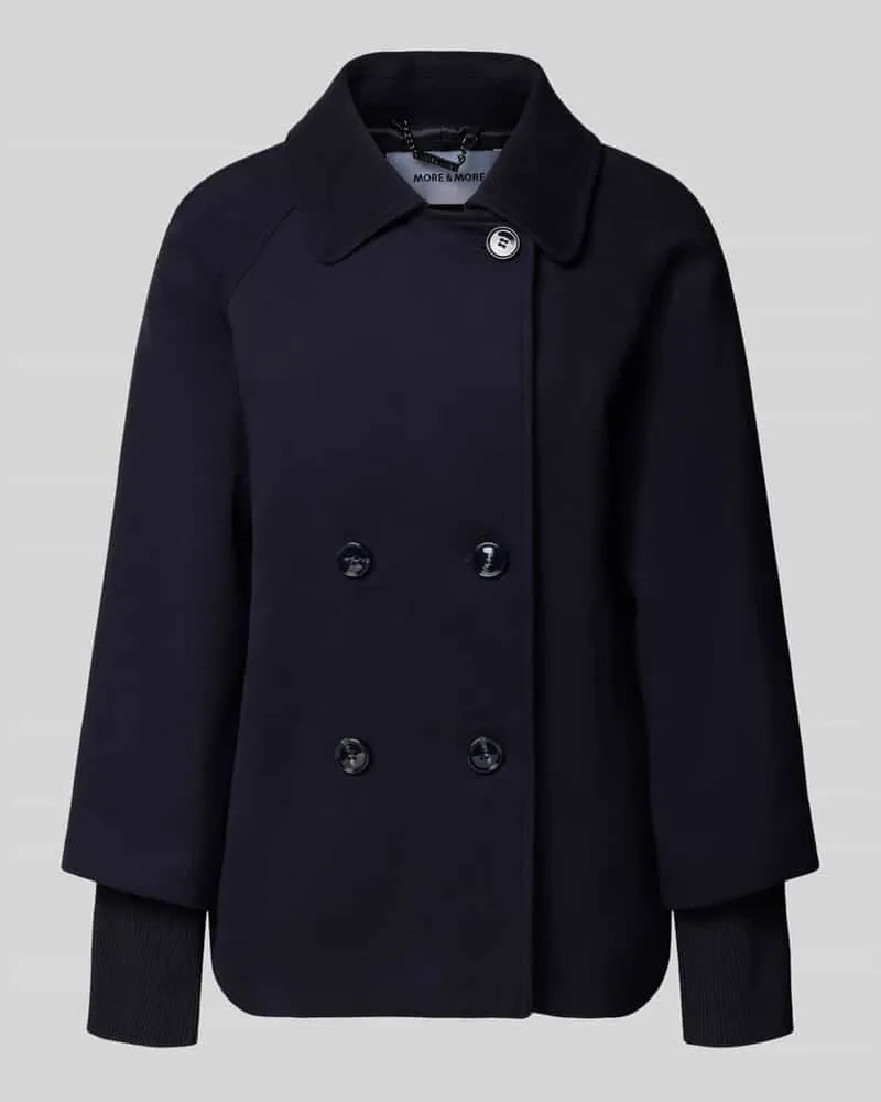 More & More Jacke mit Viskose-Anteil Dunkelblau