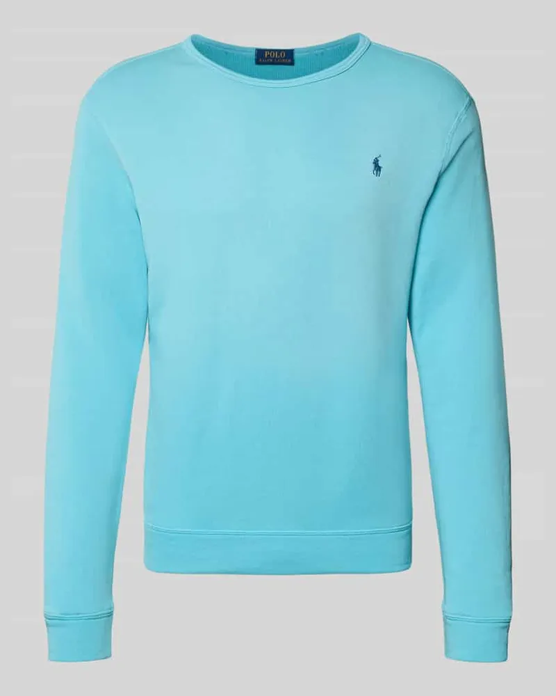Ralph Lauren Regular Fit Sweatshirt aus Baumwoll-Mix Aqua