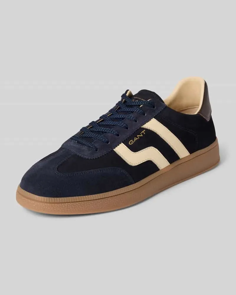 Gant Sneaker aus Leder mit Schnürung Modell 'Cuzmo Marine