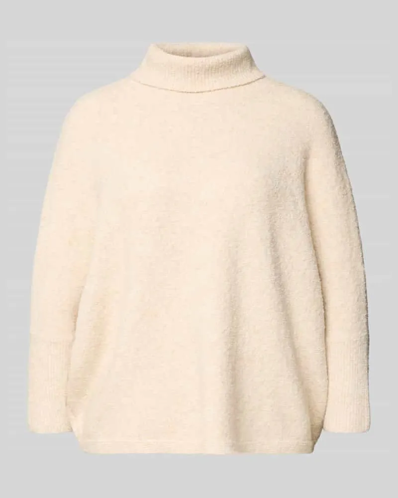 someday. Oversized Pullover in Strick-Optik Modell 'Tiola Beige