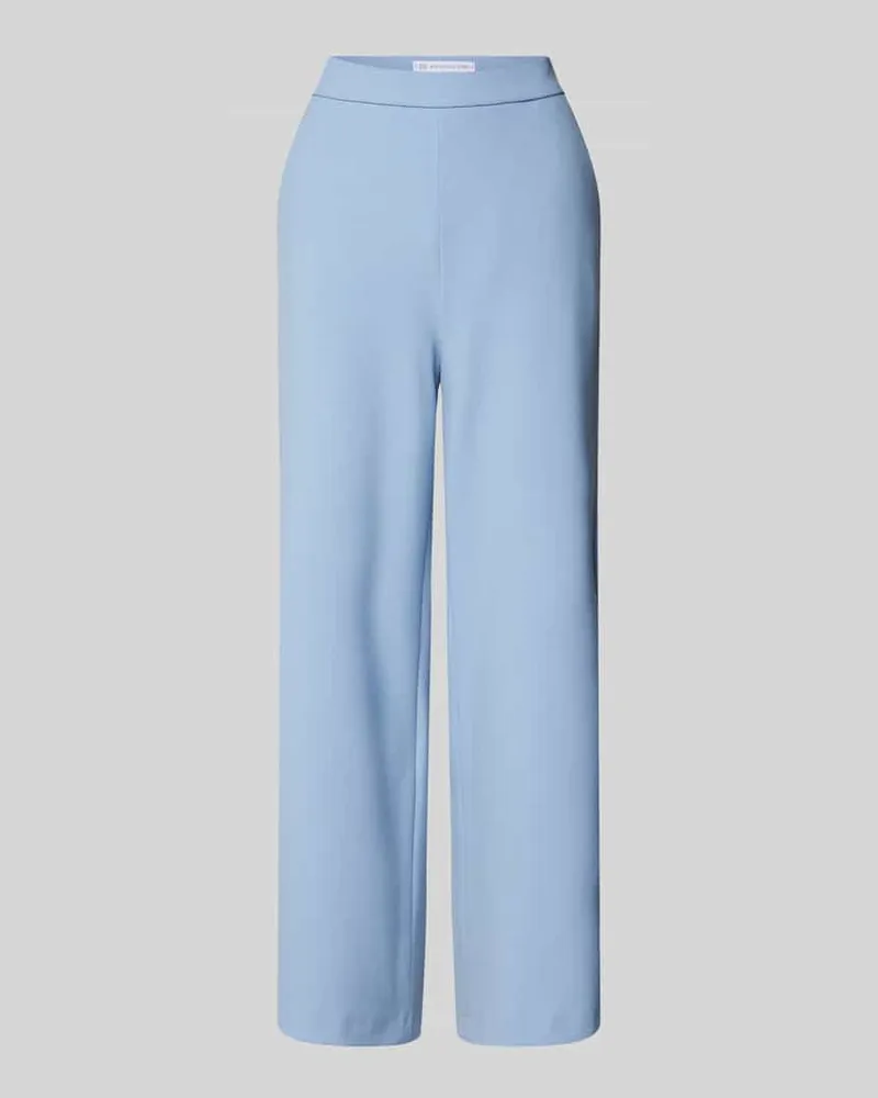 RAFFAELLO ROSSI  Wide Leg Stoffhose mit verkürztem Schnitt Modell 'PALINA Hellblau