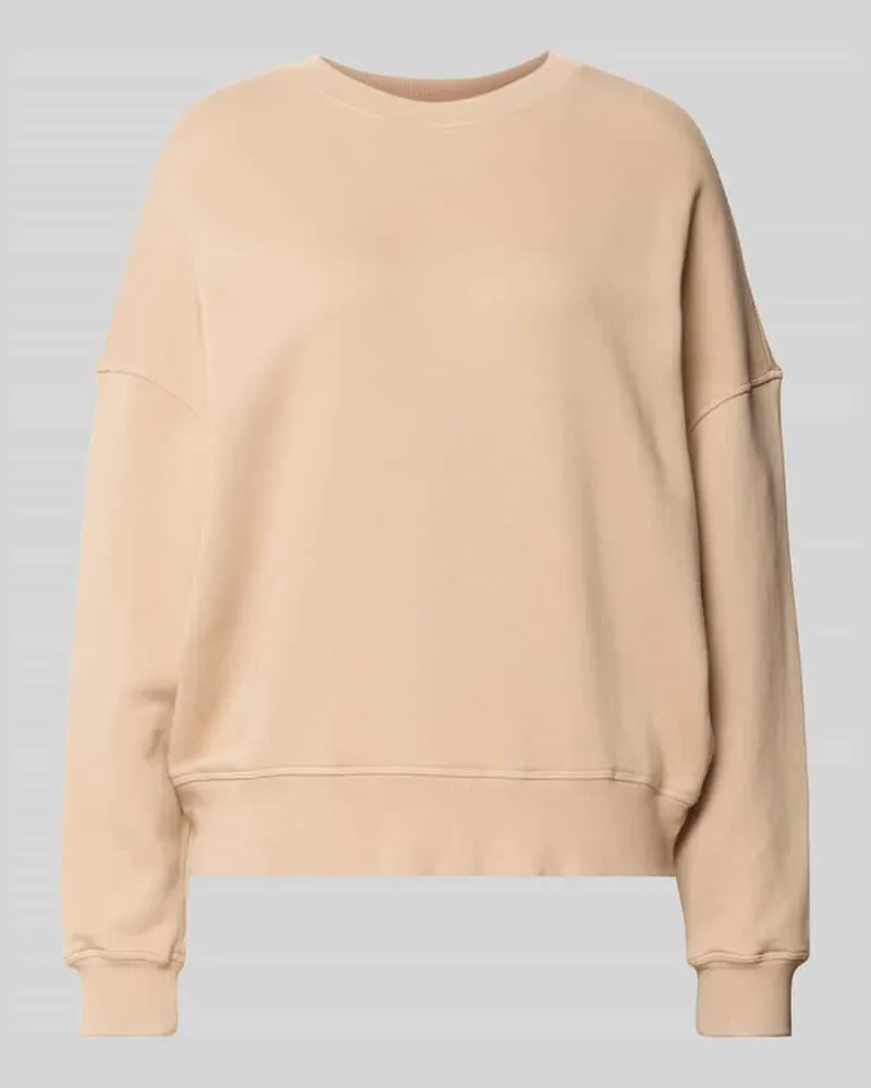Juvia Oversized Sweatshirt aus Baumwoll-Mix Sand