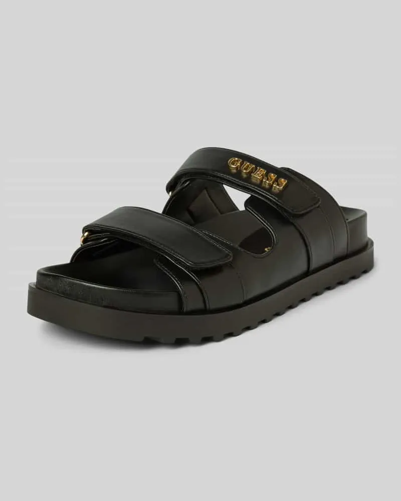 Guess Sandalen mit Label-Detail Modell 'FABULON Black