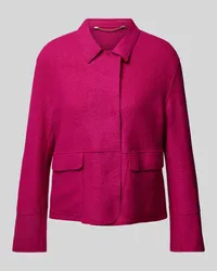 White Label Blazer mit Pattentaschen Pink