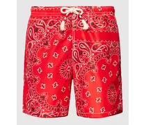 Badehose mit Allover-Print Modell 'CAPRESE
