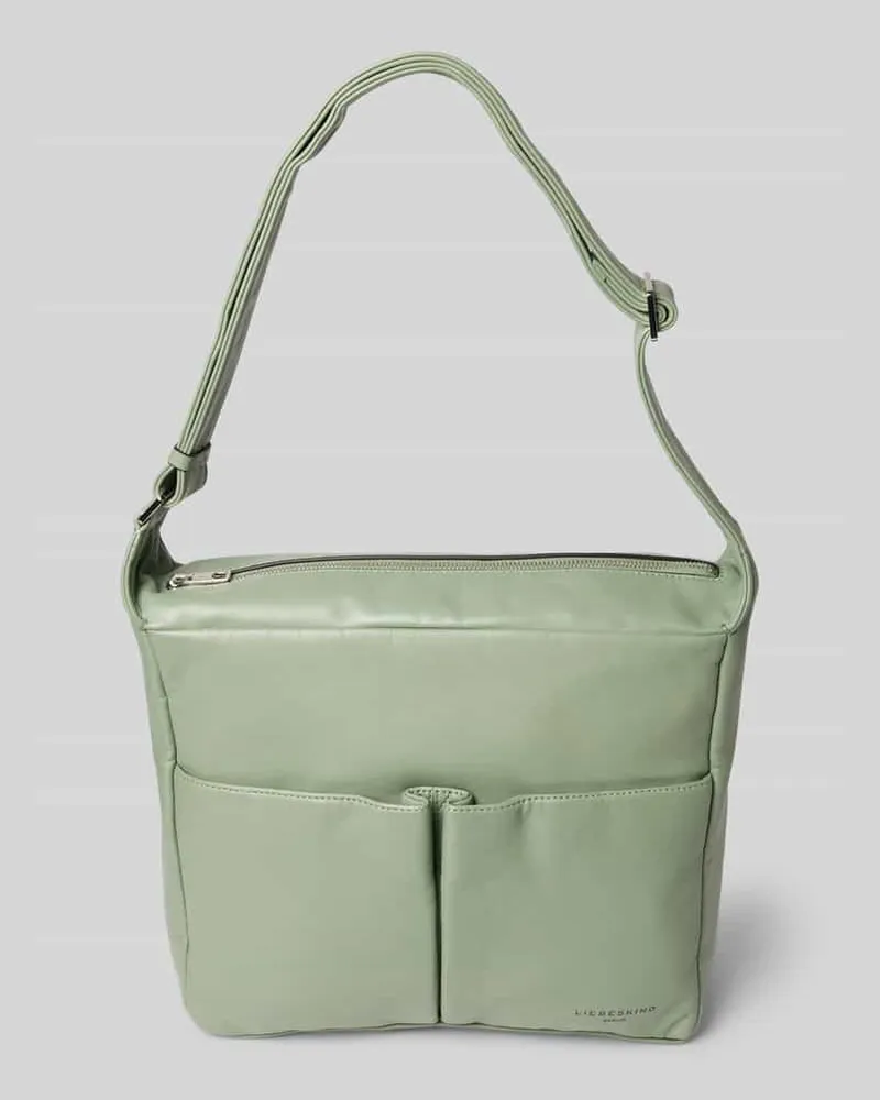Liebeskind Handtasche mit Label-Print Modell 'HERA Schilf