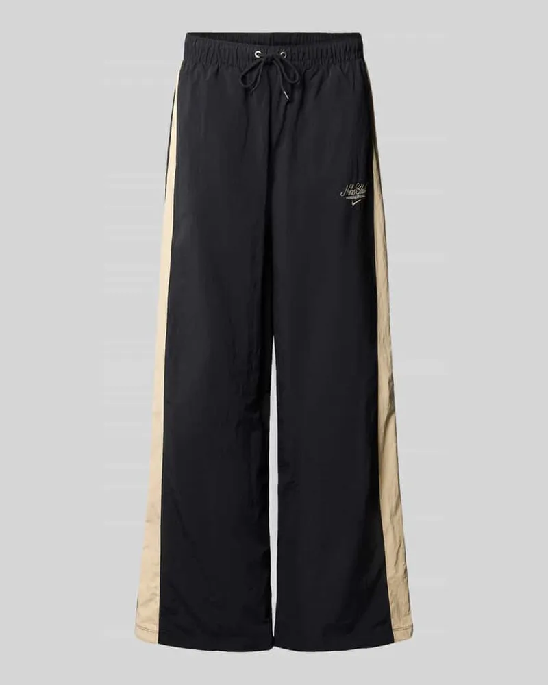 Nike Relaxed Fit Sweathose mit Label-Detail Black