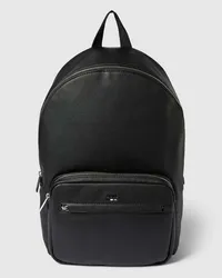 HUGO BOSS Rucksack mit Label-Prägung Modell 'Ray Black