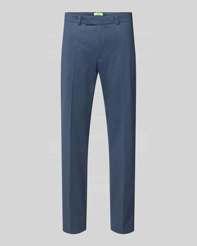 cinque Low Waist Business-Hose mit Bügelfalten Modell 'Cibeppio Blau