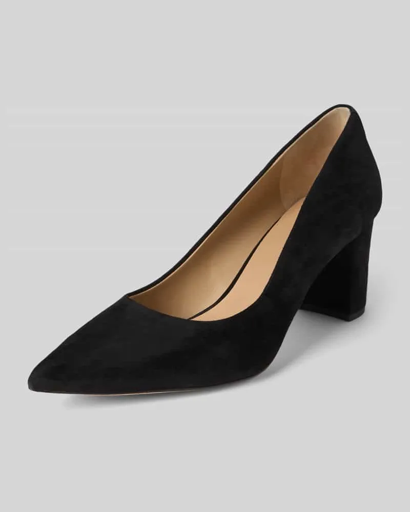 Ralph Lauren High Heels mit Label-Detail Black