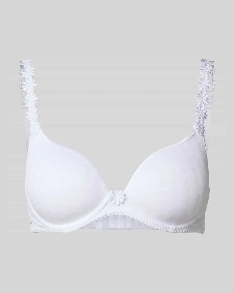 Marie Jo BH mit Spitzenbesatz Modell 'Avero Weiss