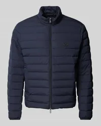 Emporio Armani Steppjacke mit Label-Patch Marine