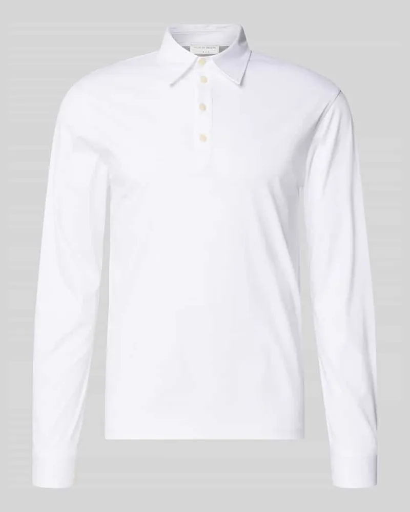 Tiger of Sweden Regular Fit Poloshirt aus Baumwolle Modell 'Tanner Weiss