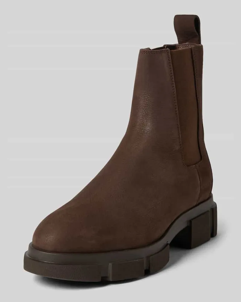 Copenhagen Chelseas aus Leder mit elastischen Einsätzen Modell 'CPH570 Schoko