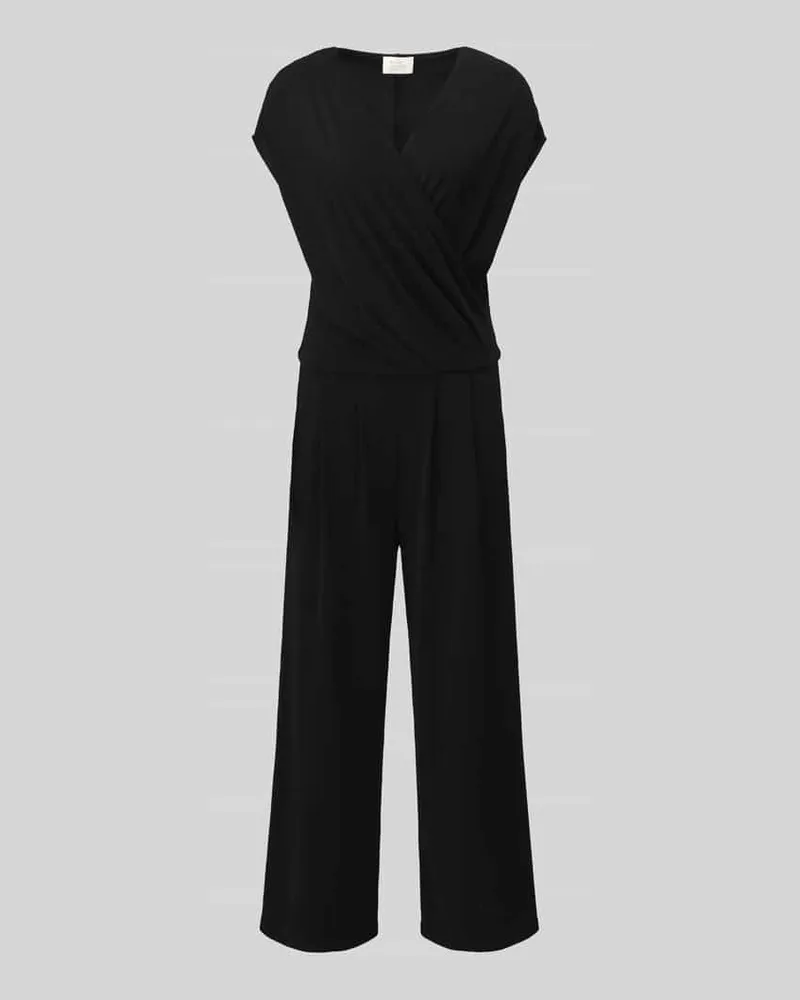 Vera Mont Regular Fit Jumpsuit mit seitliche Eingrifftaschen Modell 's.NOS Black