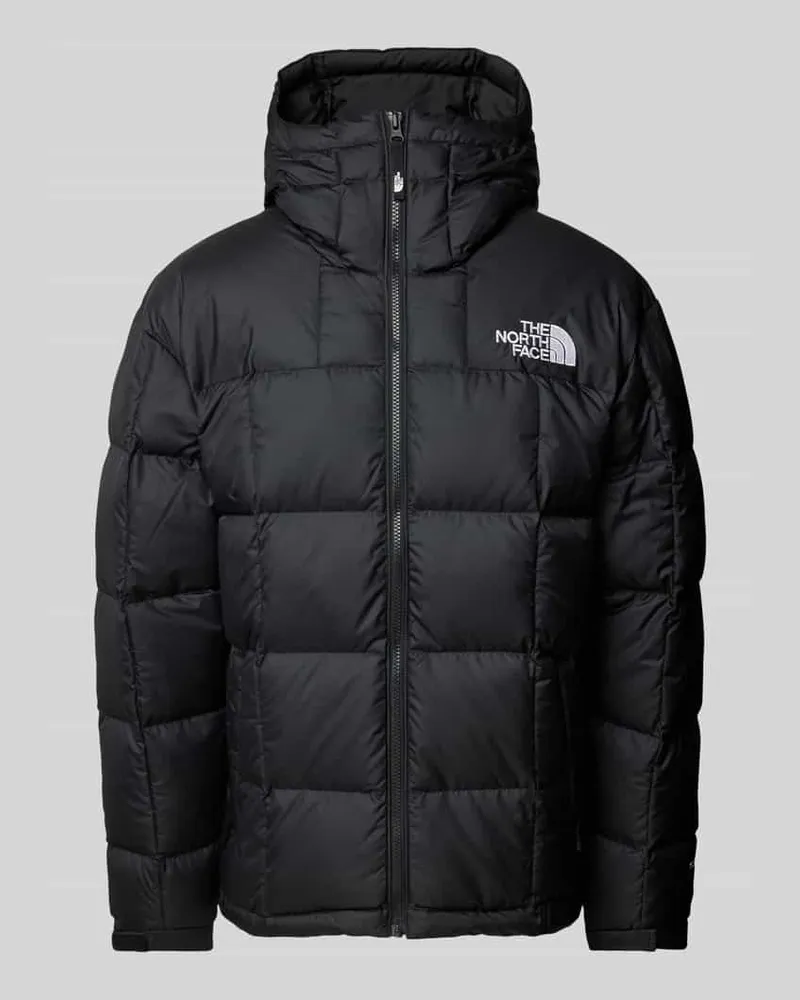 The North Face Regular Fit Daunenjacke mit Label-Stitching Modell 'LHOTSE Black