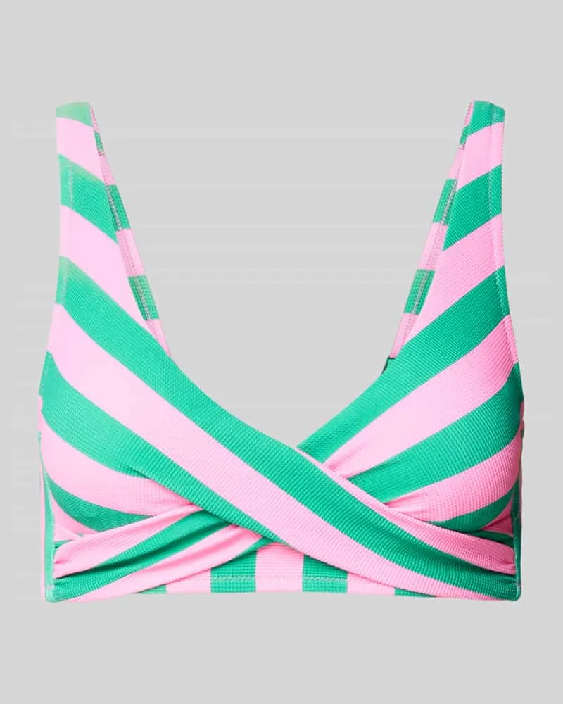 watercult Bikini-Oberteil mit abnehmbaren Trägern Pink