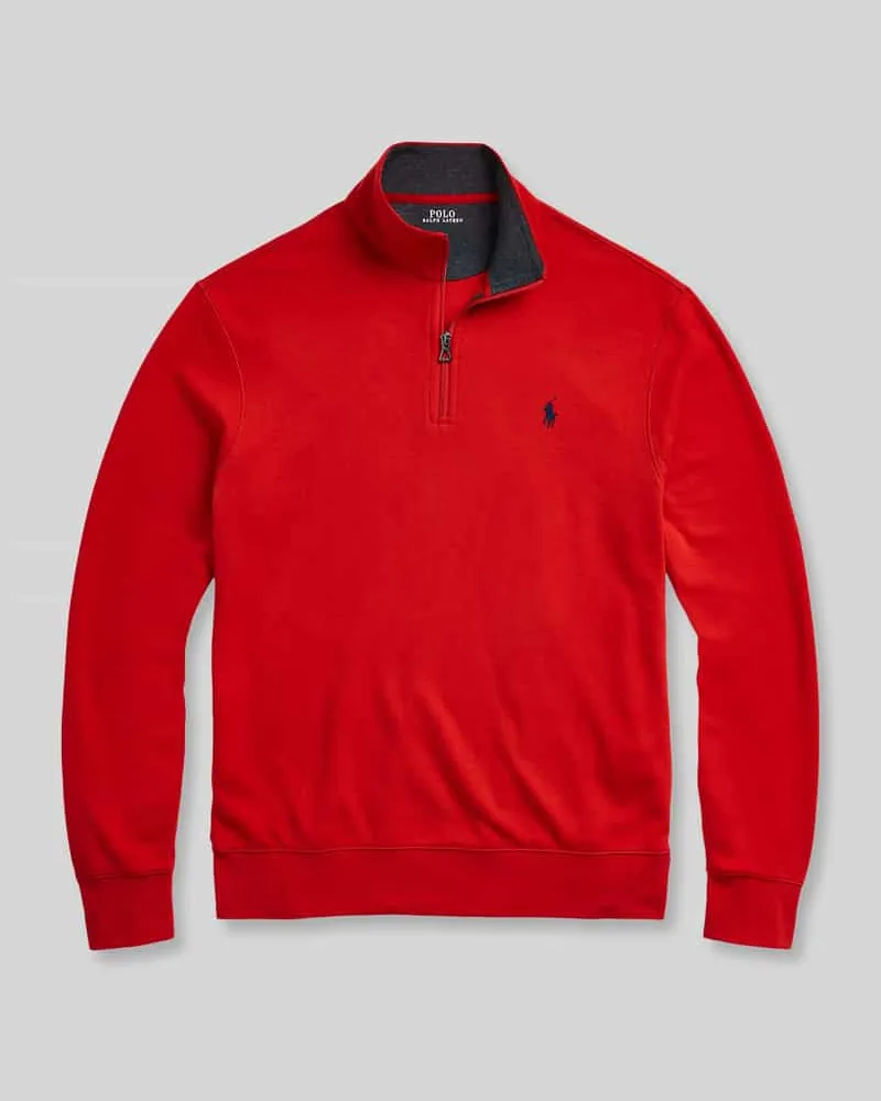 Ralph Lauren Regular Fit Sweatshirt aus Baumwoll-Mix Rot