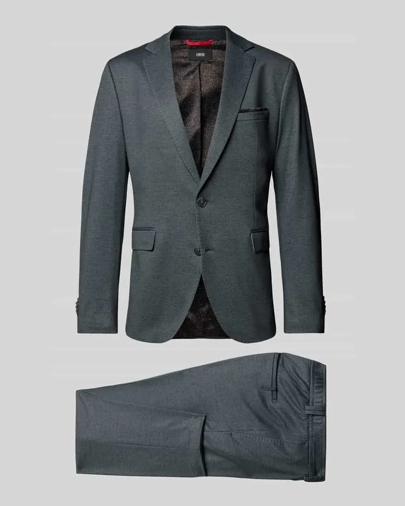 cinque Slim Fit Anzug mit Viskose-Anteil Modell 'Ciponza Schilf