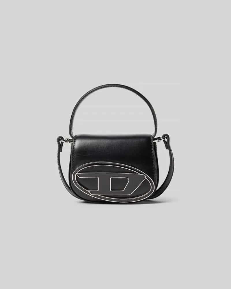 Diesel Shoulder Bag mit Steckfach Black