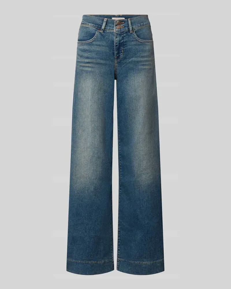 Levi's Wide & Loose Fit Jeans aus Baumwoll-Mix Modell '318 Dunkelblau