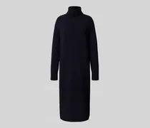 Strickkleid mit Kaschmir-Anteil und Rollkragen