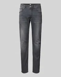 Petrol Industries Slim Fit Jeans im 5-Pocket-Design Mittelgrau