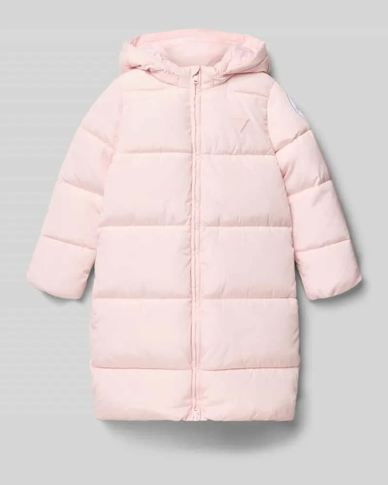 Guess Steppmantel mit Kapuze Hellrosa