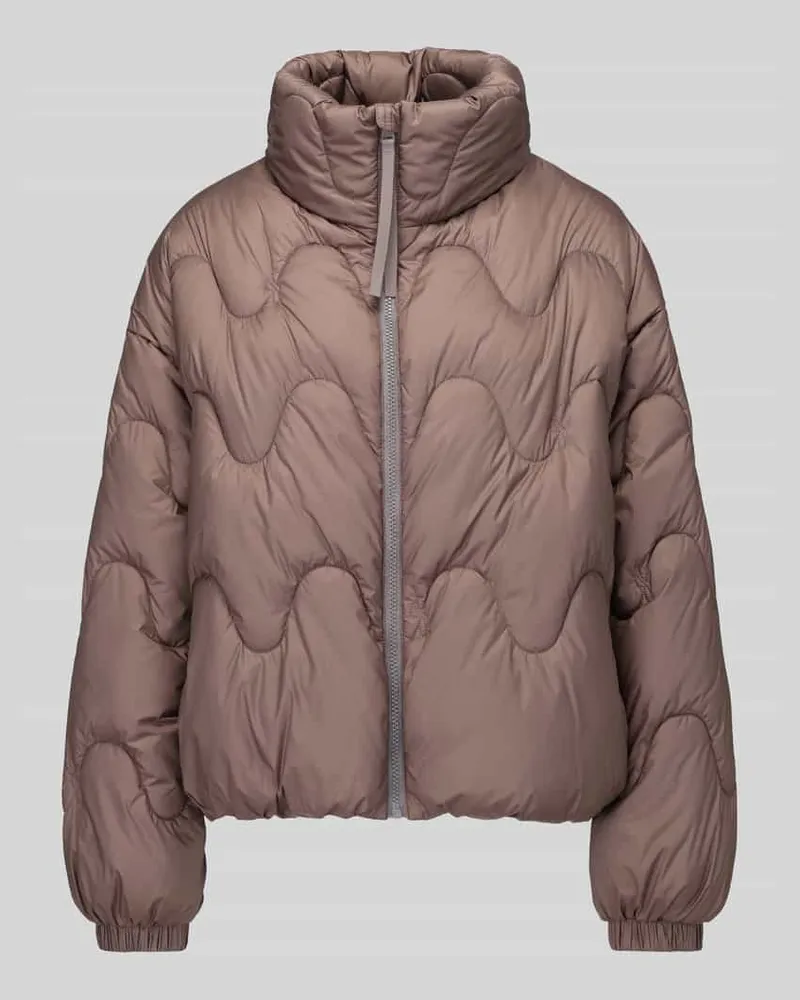 HUGO BOSS Steppjacke mit hohem Stehkragen Modell 'Falbala-1 Beige