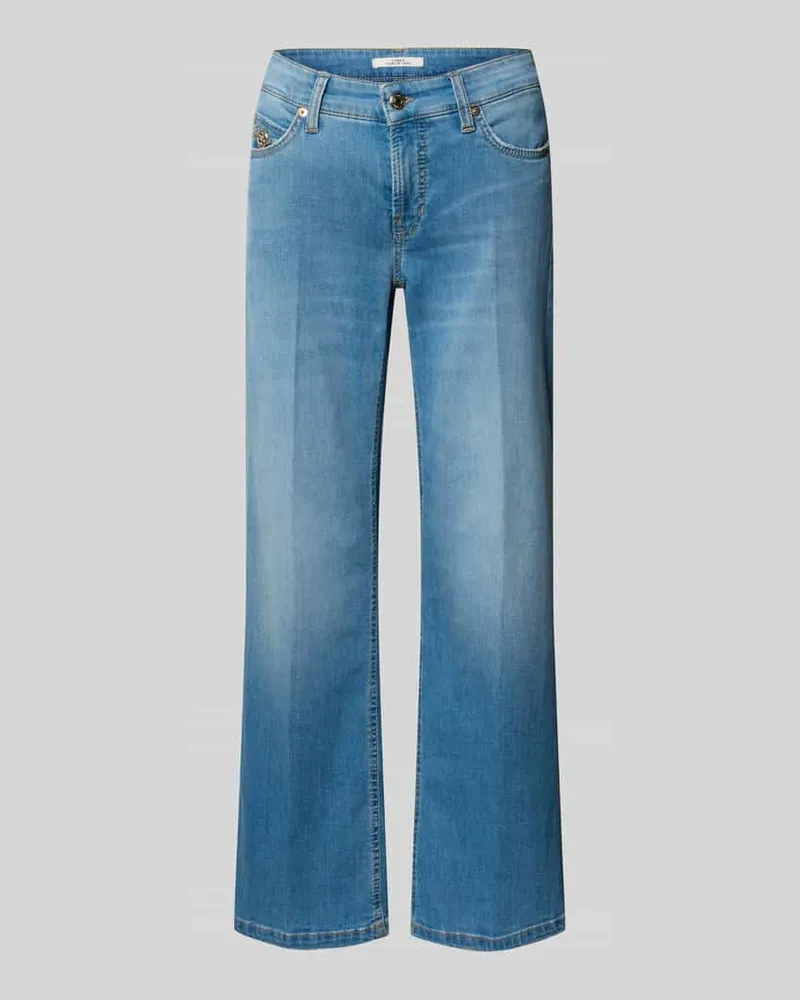Cambio Jeans in verkürzter Passform Modell 'FRANCESCA Hellblau