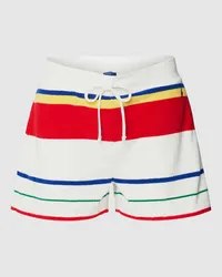 Ralph Lauren Sweatshorts mit Streifenmuster Bleu