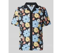 Regular Fit Freizeithemd mit floralem Print Modell 'LUMI
