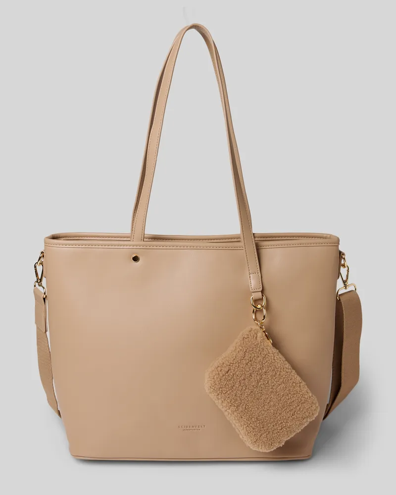 SEIDENFELT Shopper mit Mini-Bag Modell 'LEMVIG Mud