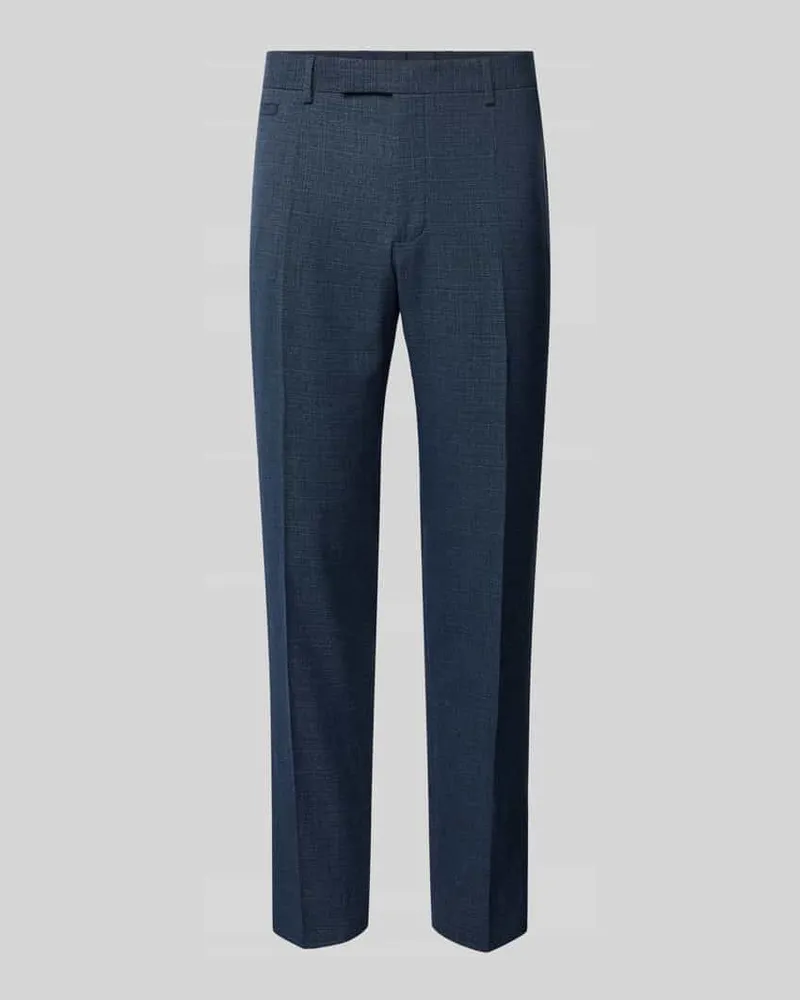 Strellson Slim Fit Anzughose mit Strukturmuster Modell 'Kynd3 Marine
