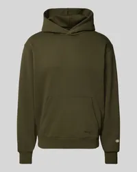 Champion Hoodie mit Kapuze Oliv