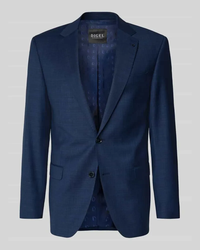 Digel Modern Fit 2-Knopf-Sakko Modell 'Duncan Blau