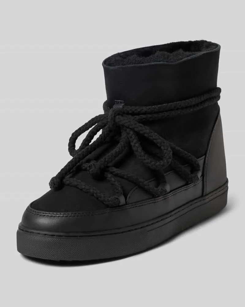 INUIKII Snow Boots mit Label-Stitching Modell 'CLASSIC Black