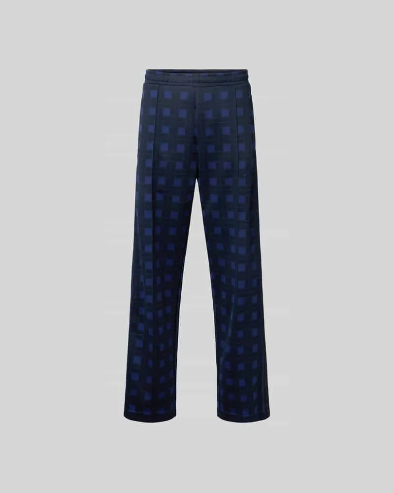 Kenzo Straight Fit Sweathose mit Gesäßtasche Dunkelblau