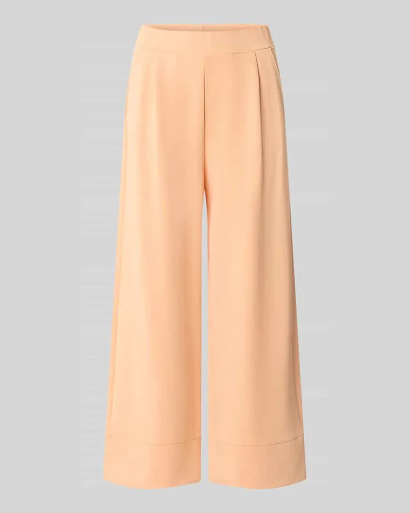Rich&Royal Wide Leg Sweatpants aus Modal-Mix Apricot