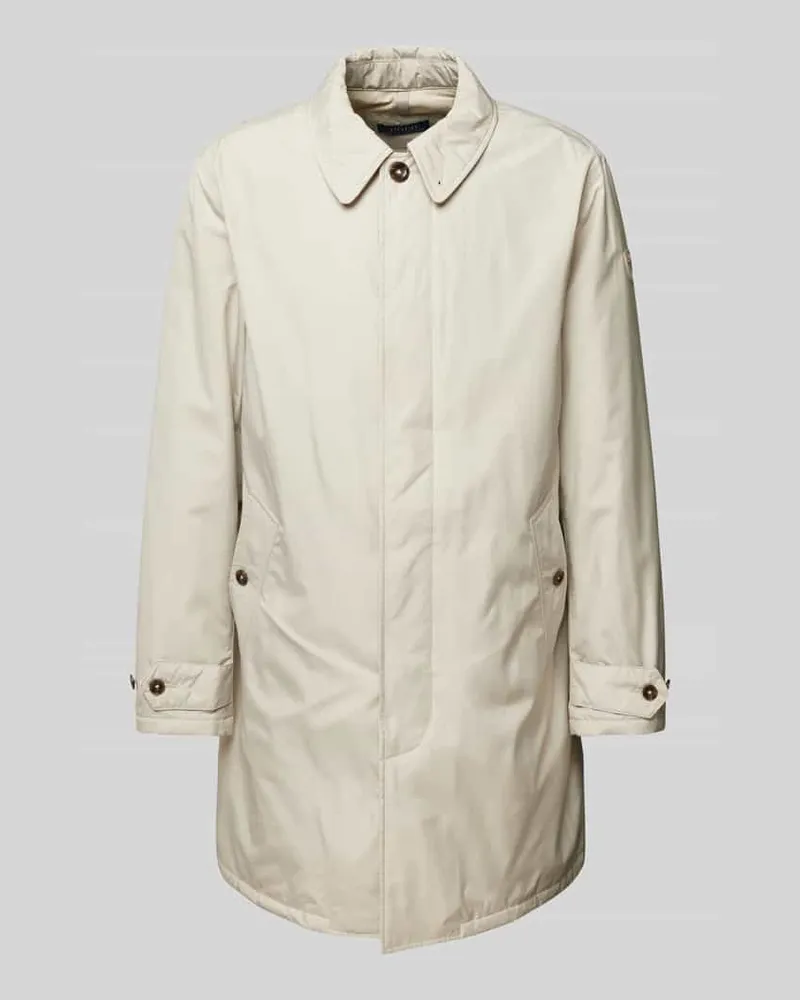Ralph Lauren Mantel mit verdeckter Knopfleiste Beige