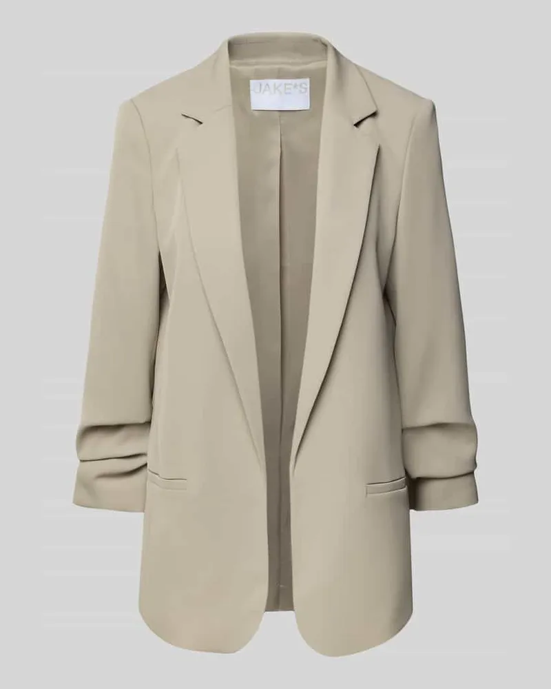 JAKE*S Longblazer mit 3/4-Arm Kitt