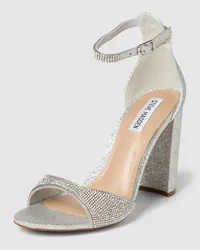 Steve Madden Sandalette mit Strasssteinbesatz Modell 'CAPSULE Silber