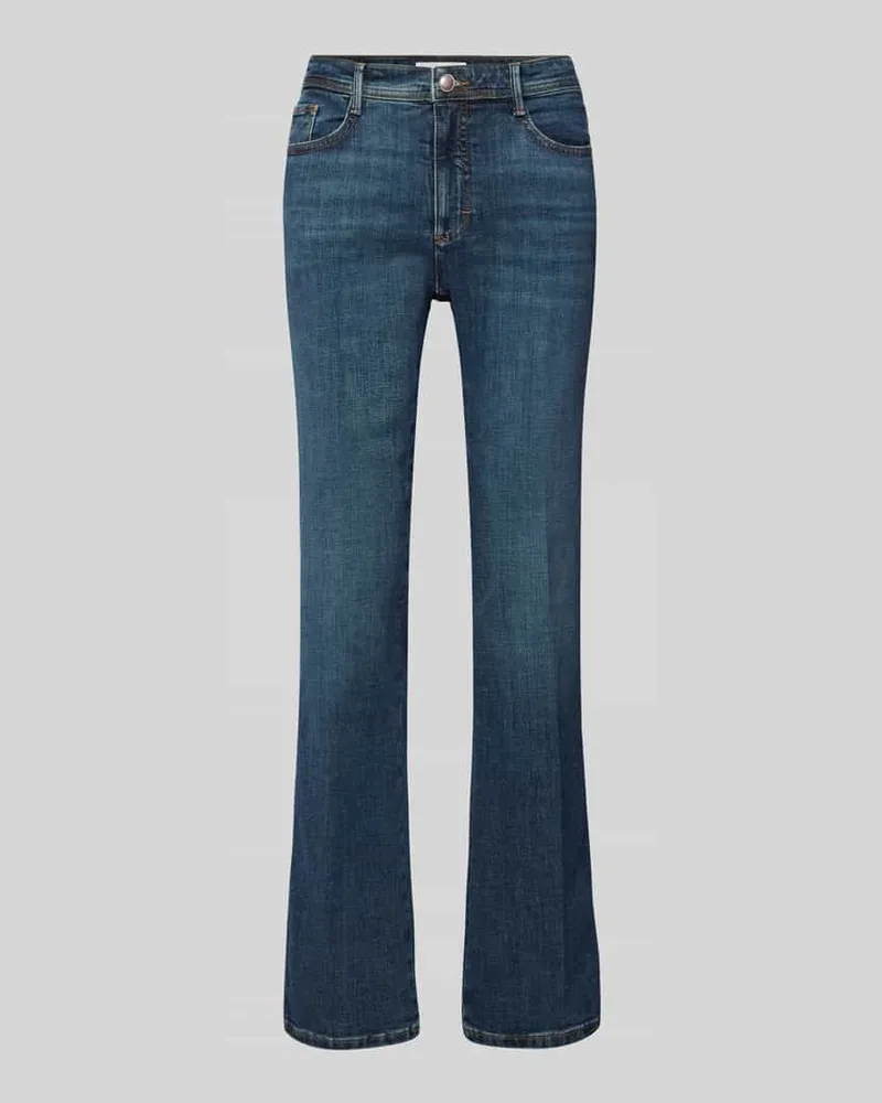 Brax Bootcut Jeans im 5-Pocket-Design Modell 'Style.Mary Dunkelblau