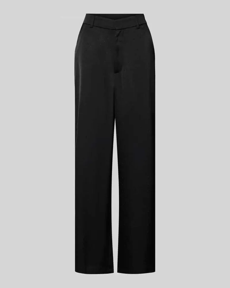 Neo Noir Stoffhose mit Gesäßtaschen Modell 'Emmet Black