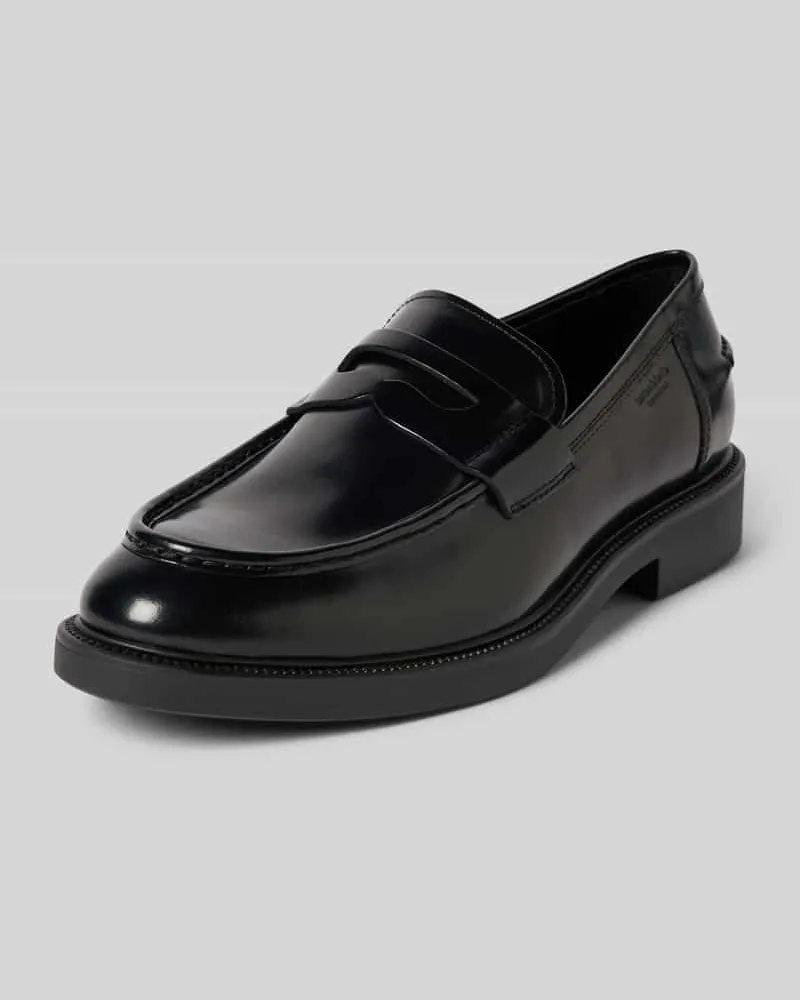 Vagabond Slipper aus Rindsleder Modell 'ALEX M Black