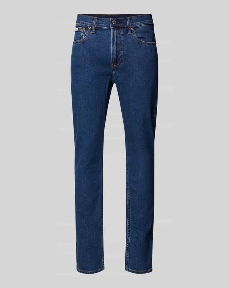 Calvin Klein Slim Fit Jeans mit 5-Pocket-Design Jeansblau