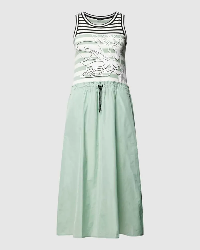 Marc Cain Midikleid mit Allover-Muster Mint